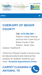 Mobile Screenshot of chemdrybexarco.com